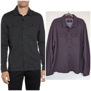 Ted Baker Toolow Shirt Jacket Shacket Workwear Designer Fall Winter Size 3XL